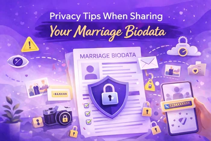 Privacy Tips When Sharing Your Marriage Biodata